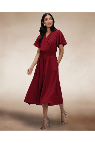 Chiffon Midi Dress