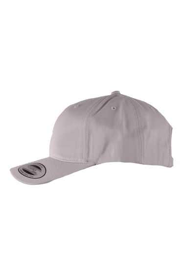 Yupoong Flexfit 6-panel Baseball Cap With Buckle - Grey