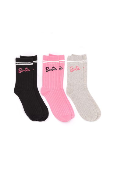 Barbie Womens/Ladies Socks (Pack of 3)