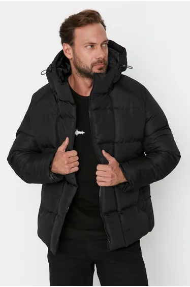 Winter Jacket - Black - Puffer
