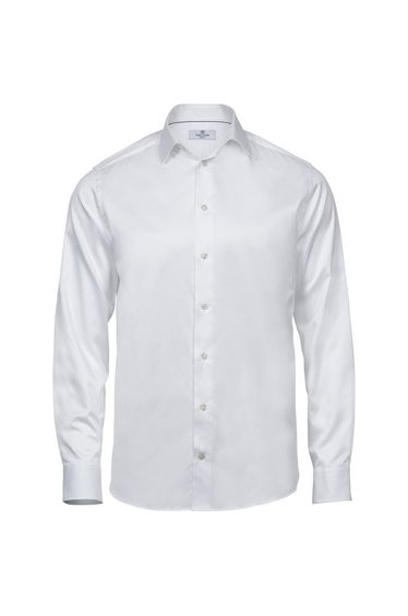 Tee Jays Mens Luxury Comfort Fit Shirt - White