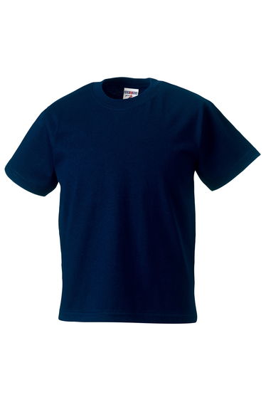 Jerzees Schoolgear Childrens Classic Plain T-Shirt - French Navy