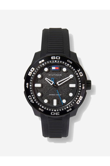 Tommy Hilfiger Boys Exclusive Regatta Watch in Black (36mm)