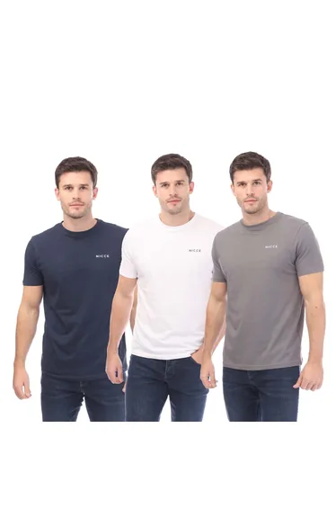 تيشيرت رجالي أبيض عدد 3