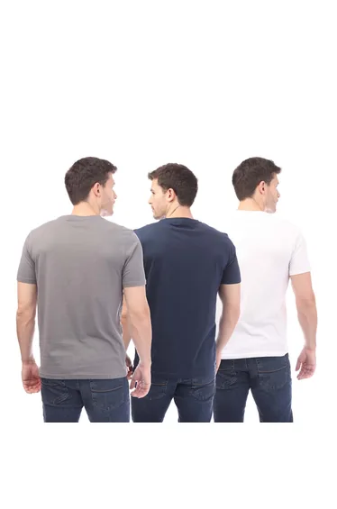 تيشيرت رجالي أبيض عدد 3