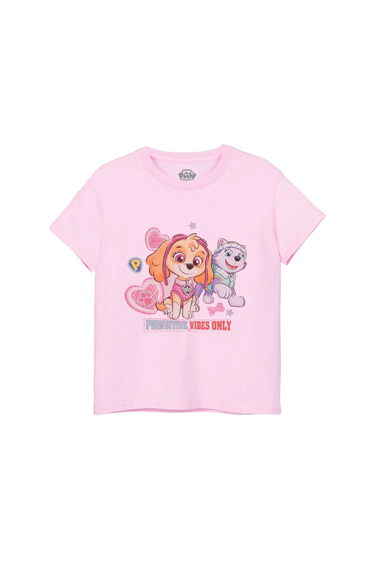 Paw Patrol Girls Pawsitive Vibes Only T-Shirt