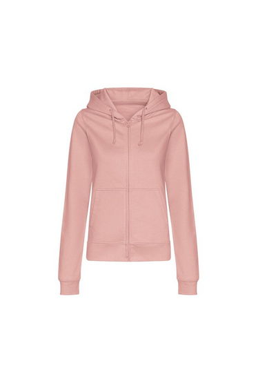 Awdis Womens/Ladies College Hoodie - Dusty Pink