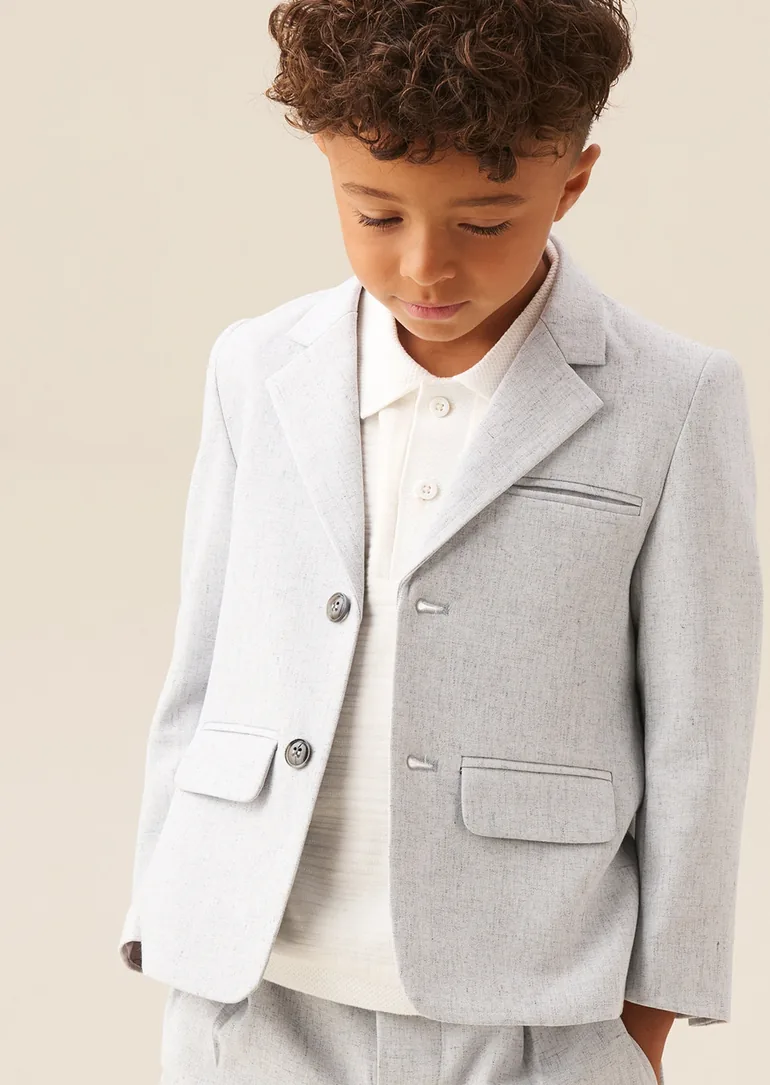 Luca Smart Textured Blazer - 1