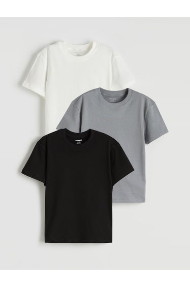 Boys' Crew Neck T-Shirt Set of 3