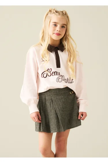 Faith Heritage Pleated Skirt
