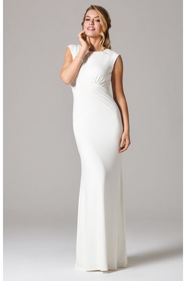 Pippa Wedding Gown Long Ivory