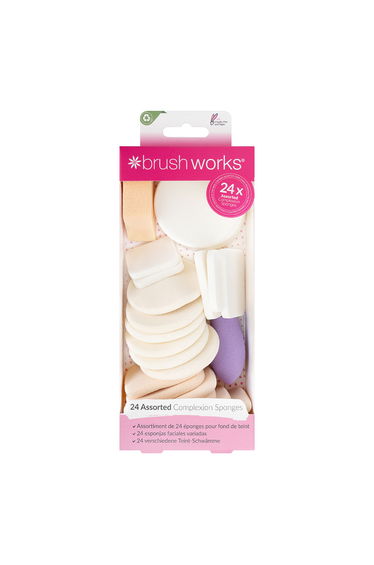 Brushworks Assorted Makeup Sponges