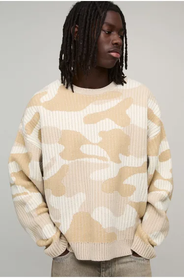 سترة بوهو مان رمادي محبوك بأكمام طويلة