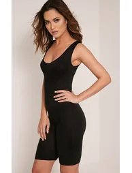 Lashanti Black Fitted Unitard - 4