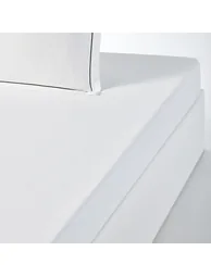 Metis Bourdon Cotton and Washed Linen Fitted Sheet - 1