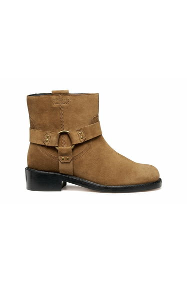 Nalvia Breathable Ankle Boots in Suede
