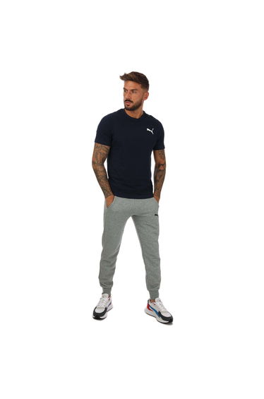 Men's Puma Small Logo T-Shirt in Blue