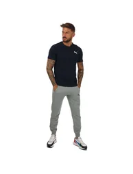 Men's Puma Small Logo T-Shirt in Blue