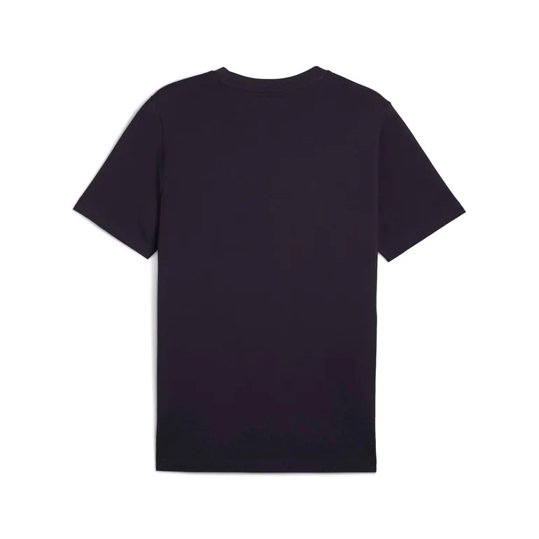 Men's Puma Small Logo T-Shirt in Blue - 3