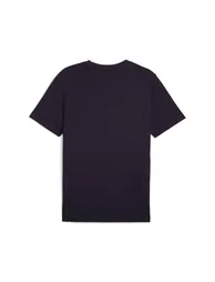 Men's Puma Small Logo T-Shirt in Blue - 3