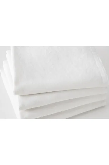 مجموعة مناديل كتان عدد 4