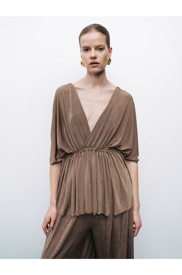 Beaded Accessory Blouse