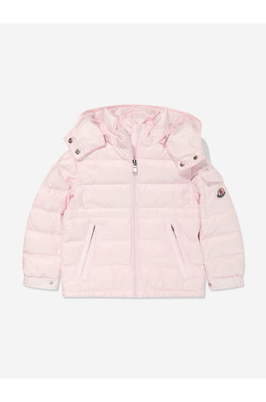 Girls Down Padded Dalles Jacket in Pink