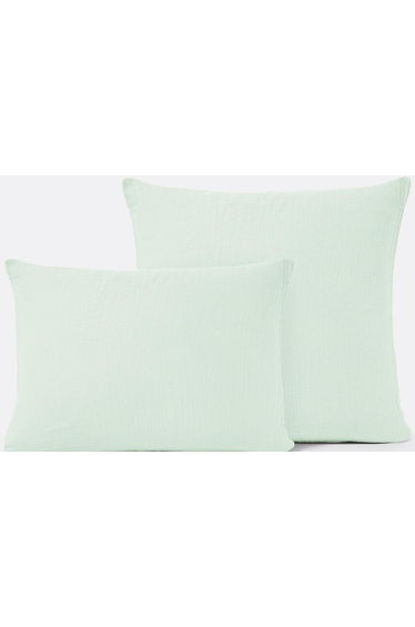 Kumla Plain Cotton Muslin Pillowcase