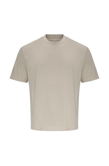 Awdis Mens Cotton T-Shirt - Natural Stone