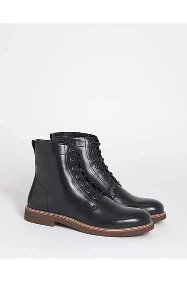 Knee High Biker Boots Wide C