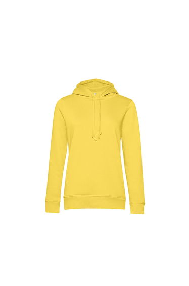 B&C Womens/Ladies Organic Hoodie - Blazing Yellow
