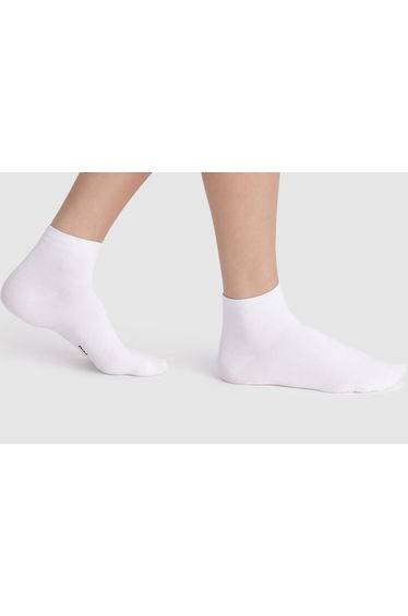 Pack of 2 Pairs of Skin Soft Ankle Socks