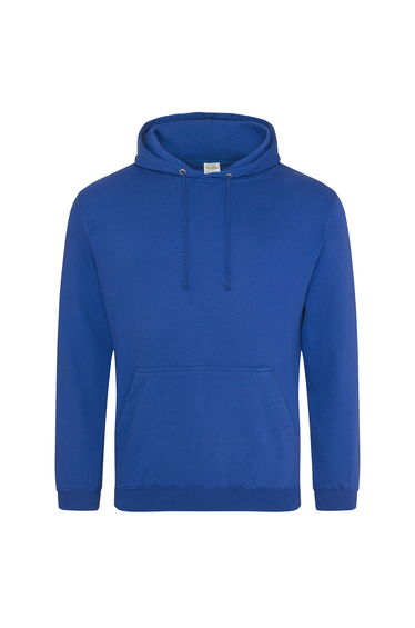 Awdis Mens College Hoodie - Bright Royal Blue