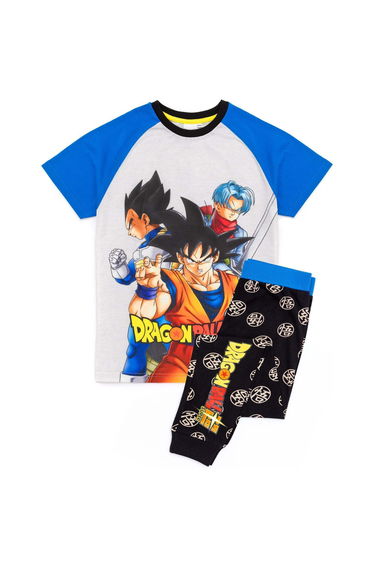 Dragon Ball Z Boys Goku Pyjama Set - Grey/Blue