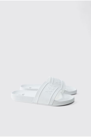 Man Dash Slider - white