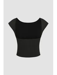 Open Back Crop Top - 3