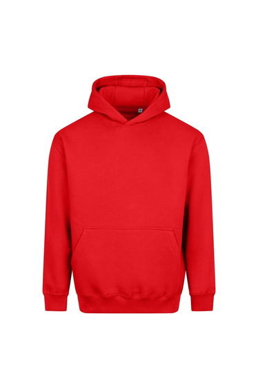 Awdis Mens Vision Heavyweight Hoodie - Fire Red