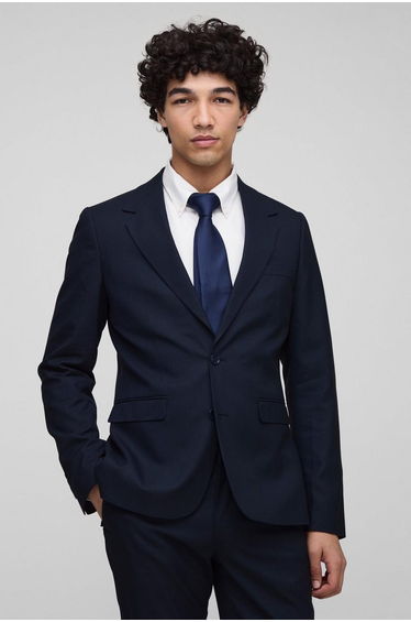 Slim Single Breasted Suit Jacket