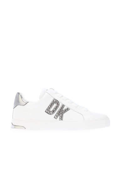 Women's DKNY Abeni Lace Up Trainers in White