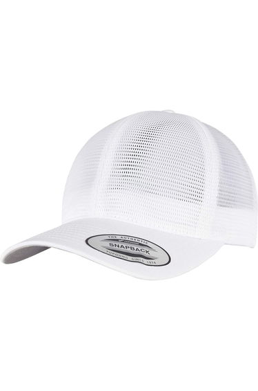Flexfit Unisex Adult Omnimesh Mesh Cap - White