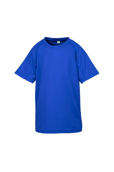 Spiro Impact Childrens/Kids Junior Performance Aircool T-Shirt - Royal Blue