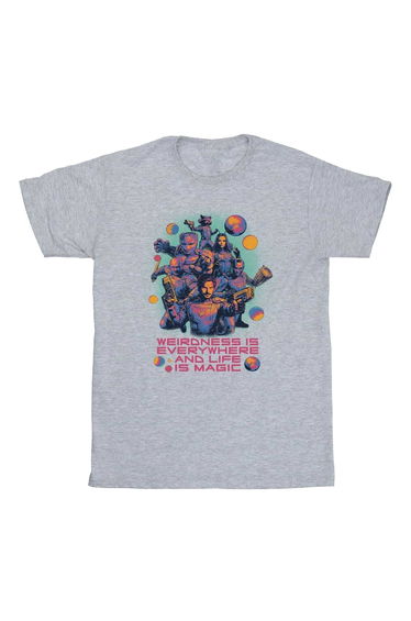 Guardians Of The Galaxy Volume 3 Boys Weirdness T-Shirt - Sport Grey
