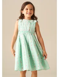 Gianna Floral Stripe Dress - 2