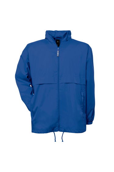 B&C Mens Air Lightweight Windproof, Showerproof & Water Repellent Jacket - Royal Blue