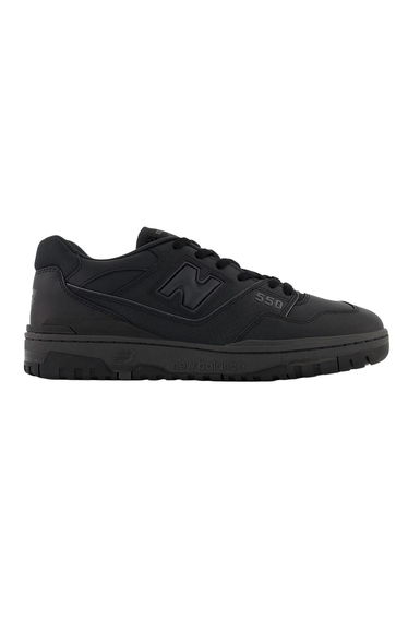 New Balance Mens BB550 Leather Trainers - Black