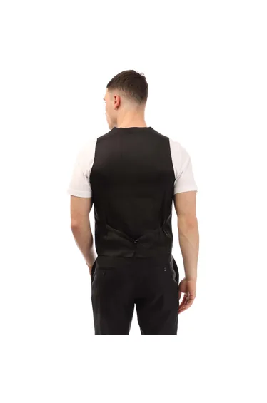 Men's Boss Huge6 Waistcoat in Grey