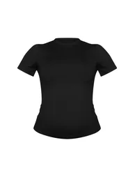 Maternity Black Soft Touch Sculpt Sculpt Short Sleeve Top - 4