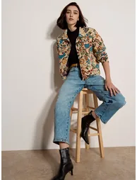 Floral Tapestry Jacket - 1