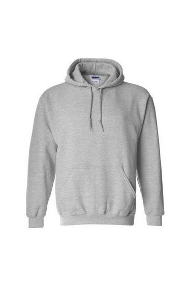 Gildan Heavy Blend Adult Unisex Hooded Sweatshirt / Hoodie - Sport Grey