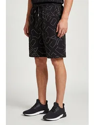 Printed Drawstring Shorts - 1